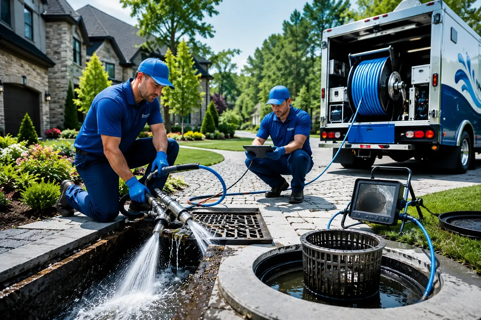 Local outdoor drain cleaning professionals in Collinwood, TN